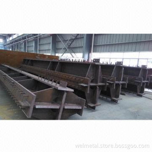 Welded Beam with OHSAS18001 Mark, 3,000 Tons Fabrication Capacity